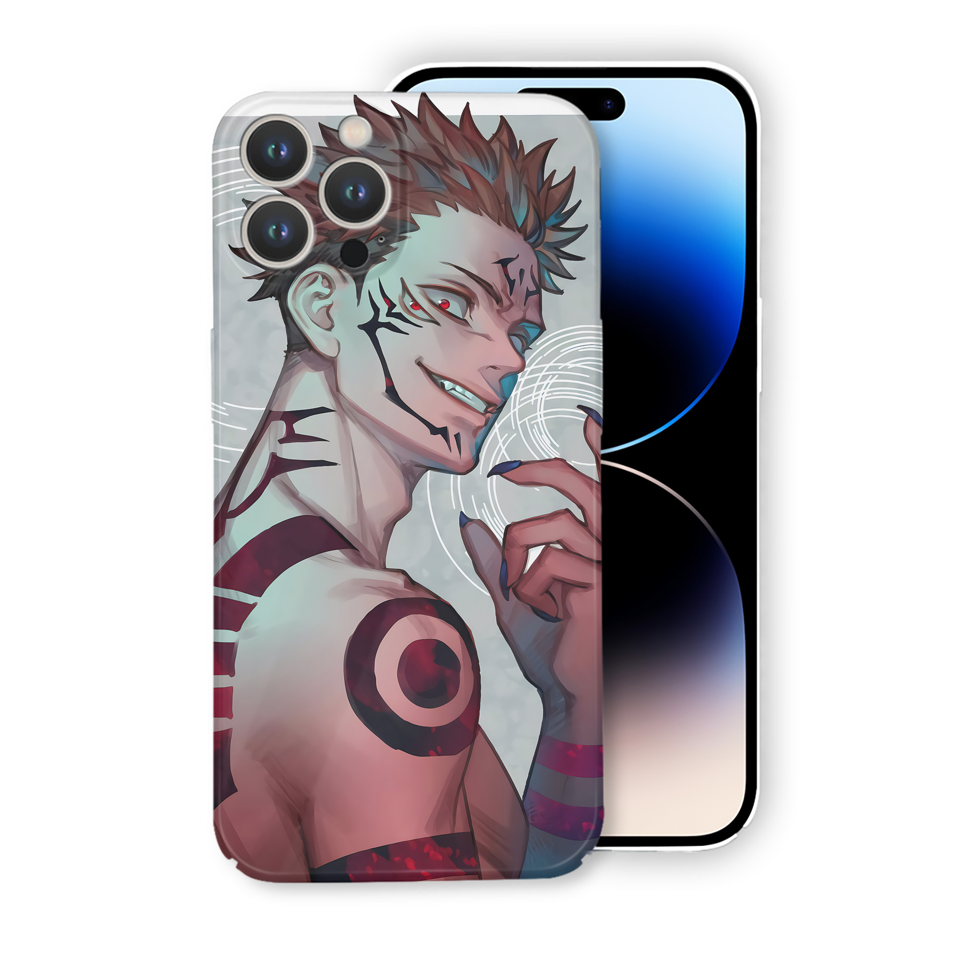 （画像用） 呪術廻戦 Jujutsu Kaisen 【iPhone 14シリーズ対応】ハードケース